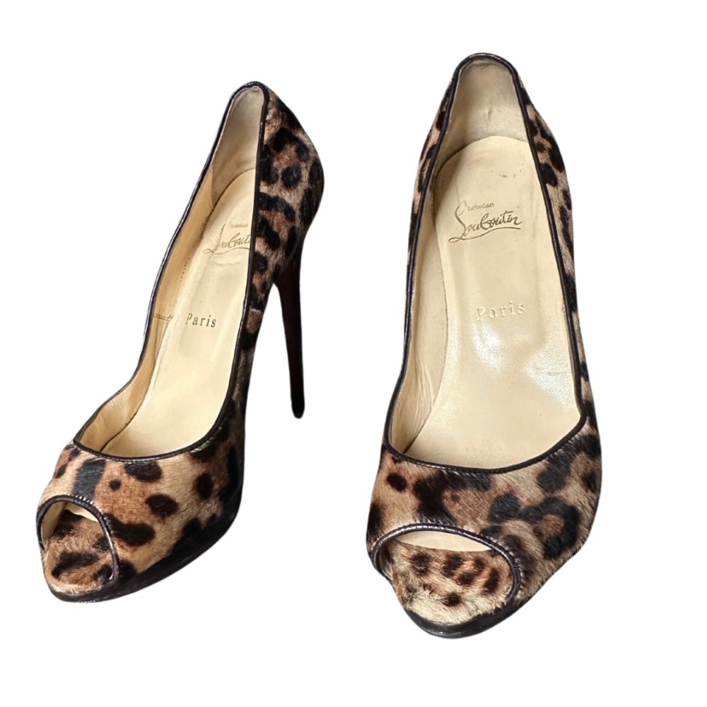 Christian Louboutin Leopard heels